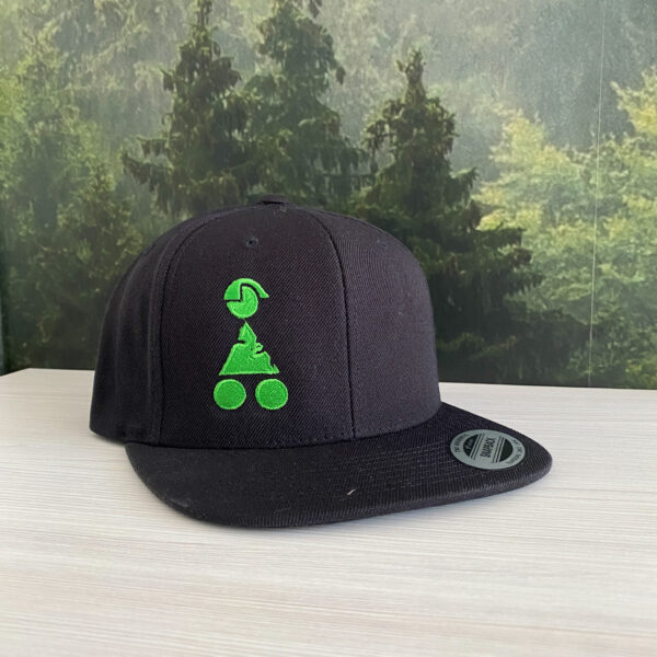 Snapback 'MTB Challenge' - Zwart Groen