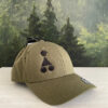 Snapback Cap Gebogen 'MTB Challenge' - Olijf - Afbeelding 2